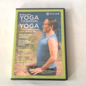 Rodney Yee's YOGA for Beginners DVD Brand New and Sealed